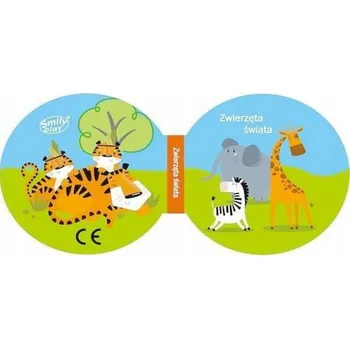 Smily knížka do koupele s pískátkem ZVÍŘATA