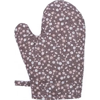 Chňapka Podpěrová s.r.o. Chňapka s magnetem KYTIČKA HNĚDÁ tmavá