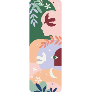 podložka na cvičení SPOKEY Podložka na jógu Spokey Harmony 4 mm 173cm ORANŽOVÁ|RŮŽOVÁ|ZELENÁ