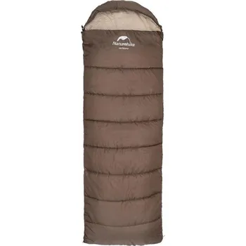 Spacák NATUREHIKE Turistický spací pytel U350S NH20MSD07 BÉŽOVÁ|KAŠTANOVÁ