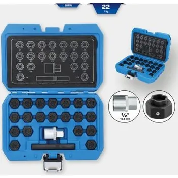 Nářadí pro automobil Brilliant Tools BT691050 Sortiment pojistných šroubů, pro BMW, 22-dílný