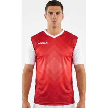 cyklistický dres LEGEA Pánské prodyšné paddle tričko Norimberga ČERVENÁ