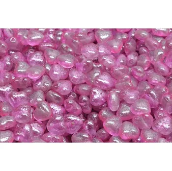 Korálek Korálky srdíčka č.6088 (6x6mm)