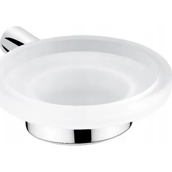 Mýdlenka Volně stojící Mýdlenka Nimco stříbrná, vícebarevné sklo