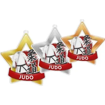 Poháry Bauer Akrylátová medaile MDASTARM36 | Bojová umění