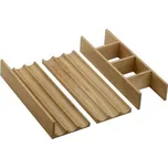 Hansgrohe IntraStoris 3dílná sada organizérů do zásuvky, přírodní dub