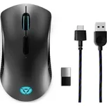 Lenovo Legion M600 optická herní myš, přenos bezdrátový, kabelový, 8 tlačítko, 16000 dpi, černá