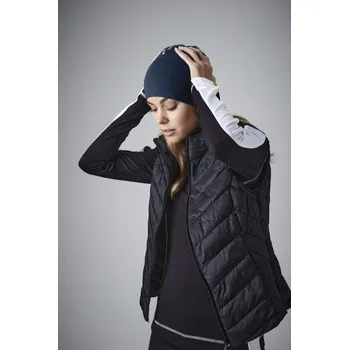 Pracovní přilba Beechfield Čepice B 366 Hemsedal, pletená COT530366r4199-heather gre UNI Melír šedá/černá