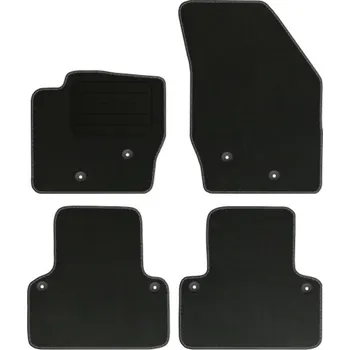 autokoberec Kobercové rohože Edecor velurové 4 ks