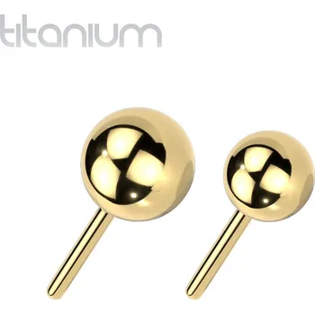 Piercing Šperky4U Kulička k PUSH IN piercingu TITAN - TIT1220-02