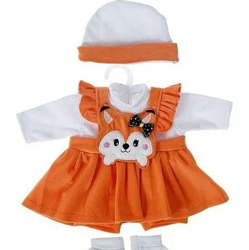 OBLEČENÍ PRO PANENKU. ŠATY, ČEPICE, PAPUČKY PRO PANENKU 40 CM