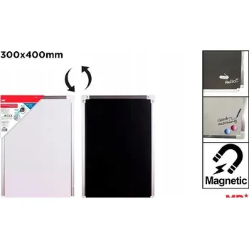 Obraz Oboustranná magnetická tabule na křídu 30x40 cm