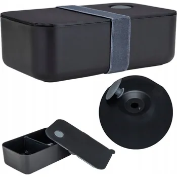 Dóza na potraviny NÁDOBA NA POTRAVINY s přihrádkou LUNCHBOX svačinový box do práce, školy