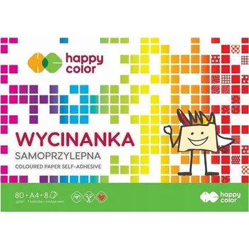 Blok Blok Výstřižky Samolepicí A5 8 Listů 80g Happy Color