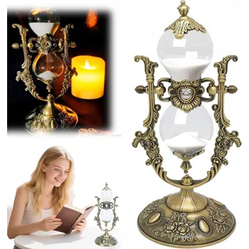 Hodiny Přesýpací hodiny Bedee zlaté 8,4 cm