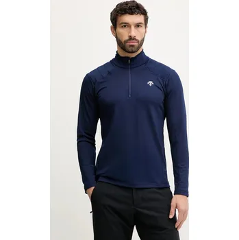 Funkční triko s dlouhým rukávem Descente MENS T-NECK DW5FLT02MU námořnická modř 59X, vel. M