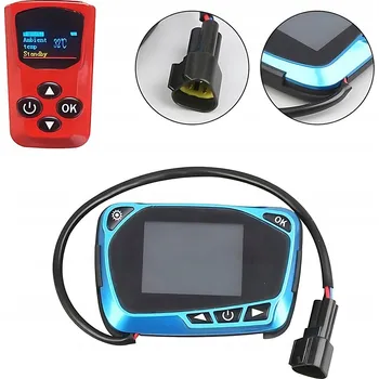 Ventilátor topení a klimatizace OVLADAČ PRO NEZÁVISLÉ TOPENÍ 12/24V S FUNKCÍ START/STOP A ČASOVAČEM