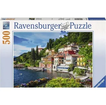 Puzzle Puzzle Ravensburger 500 dílků Puzzle 500: Jezero Como, Itálie