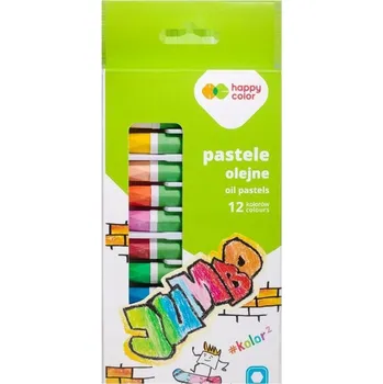 Pastelka Happy Color JUMBO OLEJOVÉ PASTELKY Pastelky barev