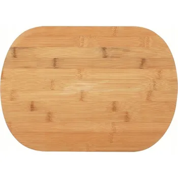 Kuchyňské prkénko OVÁLNÉ PRKÉNKO NA KRAJOVÁNÍ PANDA 35 X 25 X 2 CM AMBITION