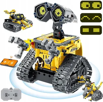 ostatní stavebnice PROGRAMOVATELNÝ ROBOT 435 DÍLKŮ VELKÁ EDUKAČNÍ SADA S LED OČIMA PRO DĚTI