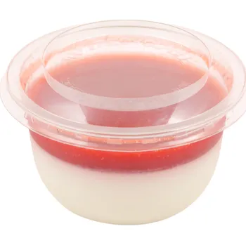 Trvanlivě pečivo Lahůdky Cajthaml Panna Cotta s jahodami 180g
