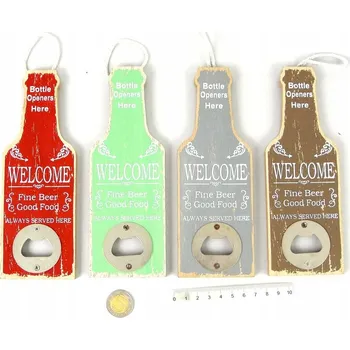 Otvírák Elegantní otvírák na lahve z překližky 6,5x19 cm, designový styl