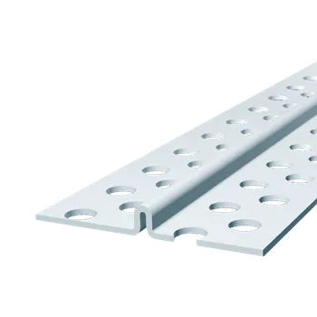 Stavební profil Rychloomítník z PVC Bílá 3 m 3 m 6 mm