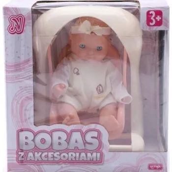 Panenka LALKA BOBAS Z AKCESORIAMI NATALIA ARTYK 11 CM