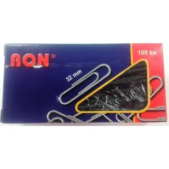 Kancelářská sponka Spona dopisní Ron 32mm 1bal/100ks, 453 ZN