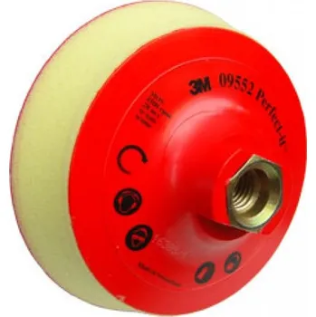 Lešticí kotouč Odporový talíř na suchý zip 3M 125 mm