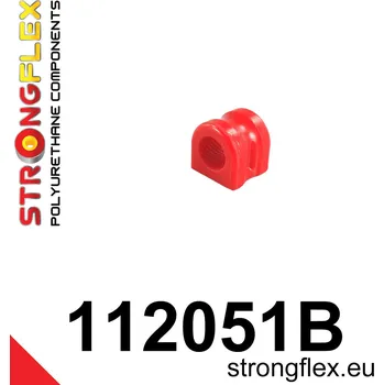 Silentblok nápravy 112051B: Strongflex Silentblok zadního stabilizátoru 19mm Black