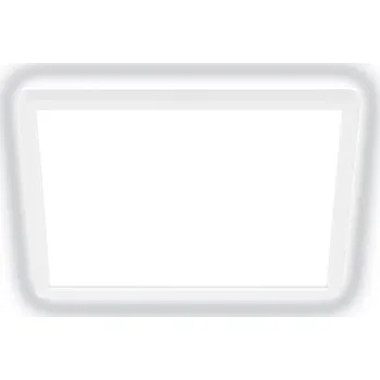 BRILONER Tava A LED stropní svítidlo, třída A, přímé a nepřímé osvětlení, 50.000h, 29x29 cm, bílé - BRILO BRILO 7547016