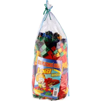 ostatní stavebnice LORI 017 Stavebnice 17 velké balení pro školky barevné kostky set 500ks lr17