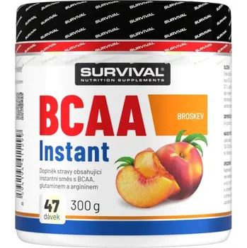 Aminokyselina Survival BCAA Instant - 300 g, meloun Příchuť: ananas, Velikost: 300 g