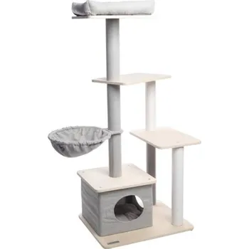 Škrabadlo FLAMINGO Camilo šedé 86x58x134cm