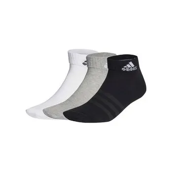 adidas Thin and Light Ankle Socks 3 Pairs S