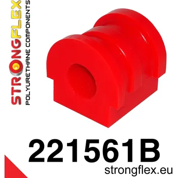 Silentblok nápravy 221561B: Strongflex Silentblok předního stabilizátoru 20mm Red
