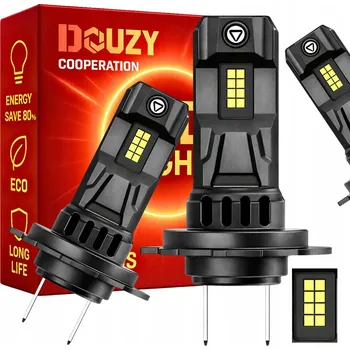 Autožárovka LED ŽÁROVKY H7 VÝKONNÉ HOMOLOGACE CANBUS RETROFIT H7 XENON H7 BÍLÉ