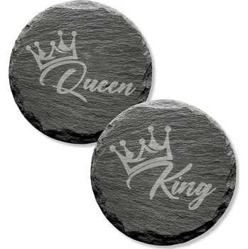 Podtácek GRAVENO Svatební břidlicové podtácky (2 ks)