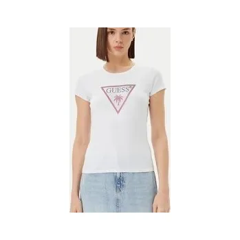 Dámské tričko Guess Triangle Rhinestones SS Tee L