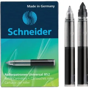 Náplň do psacích potřeb Bombičky do rollerů Schneider 852/5ks - černá náplň