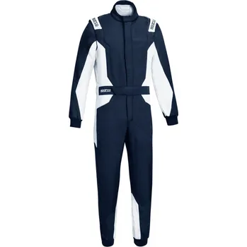 Moto kombinéza Sparco Závodní kombinéza Sprint Advanced, barva modro-stříbrná