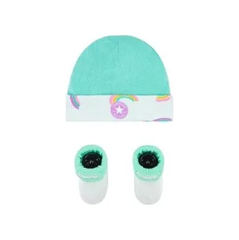 Oblečení a móda Converse rainbows hat & bootie 2pc set 0-6M