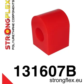 Silentblok nápravy 131607B: Strongflex Silentblok zadního stabilizátoru 14mm Red