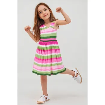 Dívčí šaty Dětské bavlněné šaty Mayoral 3920.6D.Mini.PPYA fialová 40X, vel. 92