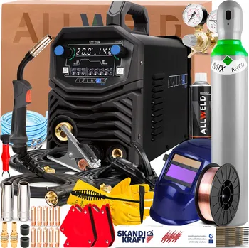 Svářečka Svářečka SPARTUS EASYMIG 210P 230V 200A Synergie MMA TIG FLUX 2-kladková