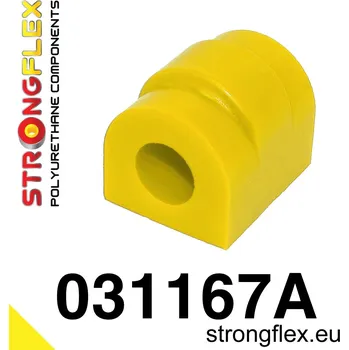 Silentblok nápravy 031167A: Strongflex Silentblok stabilizátoru přední / zadní varianta SPORT 15mm Black