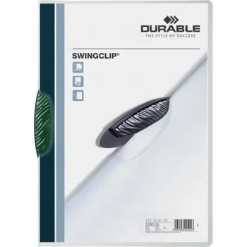 Deska s klipem A4 SWINGCLIP Durable, zelená