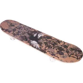 Skateboard MalPlay Skateboard s oboustranným potiskem 77 cm, Galaxy Freedom